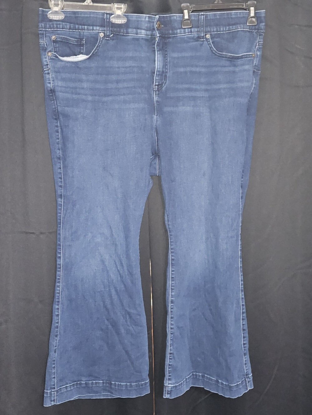Torrid Dark Blue Flare Jeans Size 28S